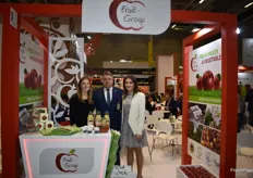 Fruit-Group CEO Janusz Kaweczynski with his daughters Agnieszka Kaweczynska and Emilia Lewandowska. They export apples from Poland.